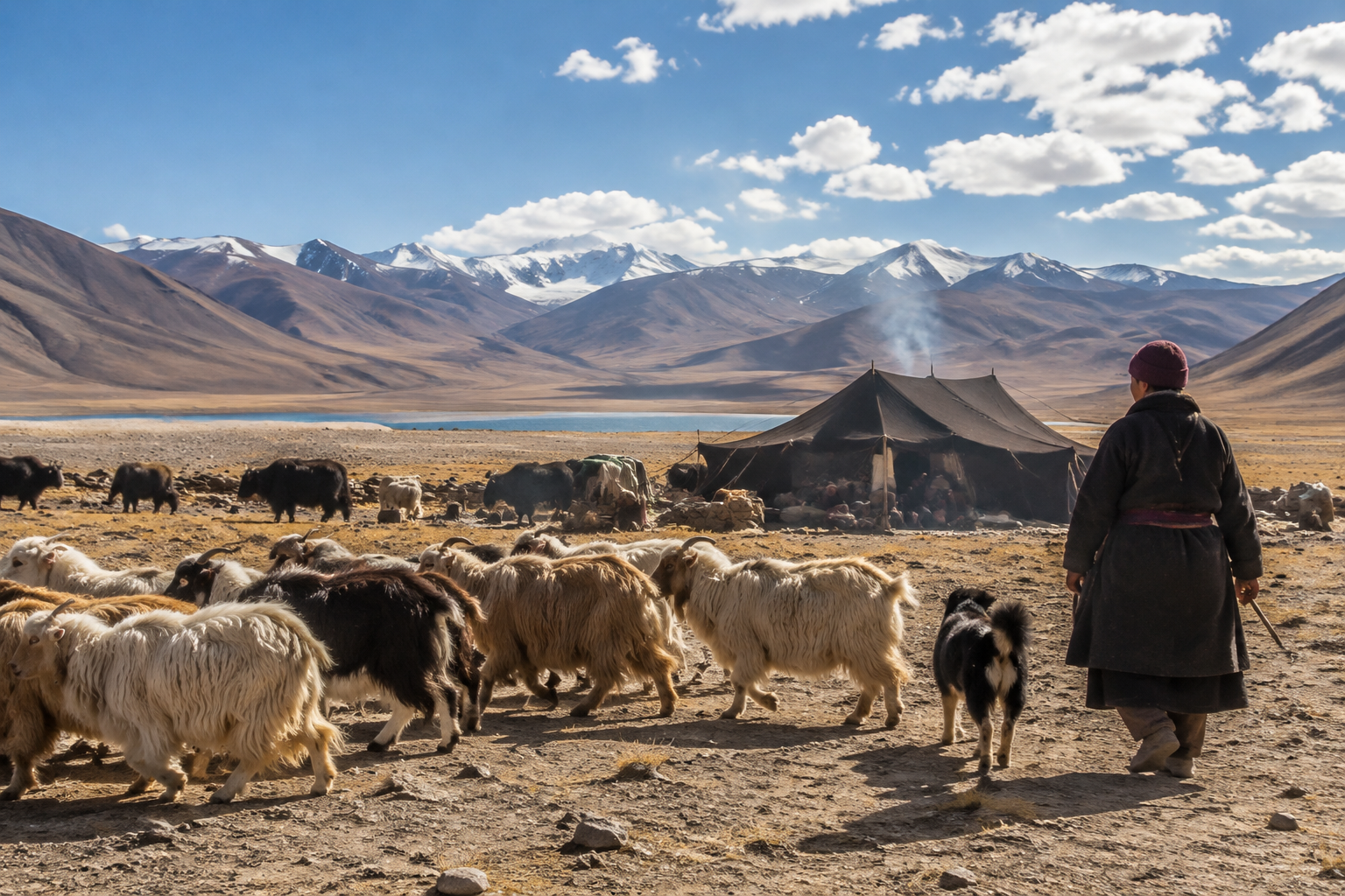 A Day with the Changpa — Changthang, Ladakh